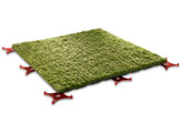 Sportsground - Synthetic turf slab
